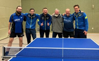 1. Herren Mannschaft: v.l.n.r.: Emil, Hannes, Moritz, Werner, Thomas
und Tim, es fehlt
Olaf