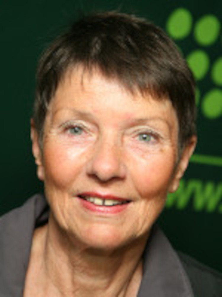 Gerda Luppa, die Übungsleiterin der Gymnastiksparte
